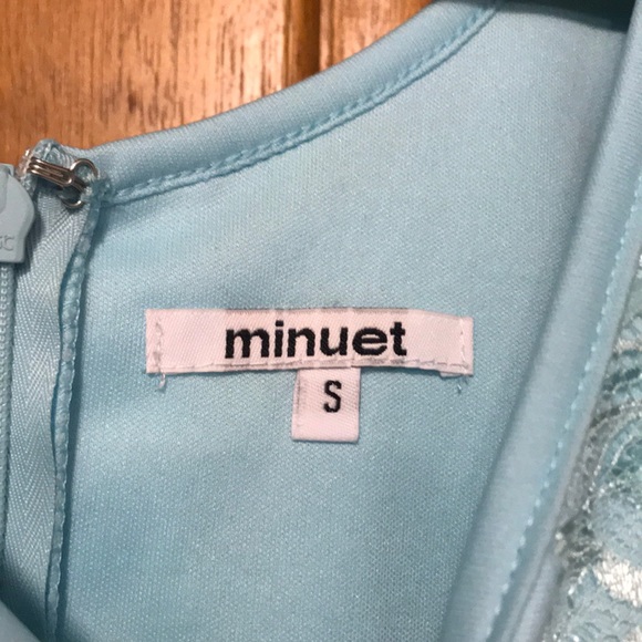 Blue Lace ModCloth Dress - Picture 2 of 3